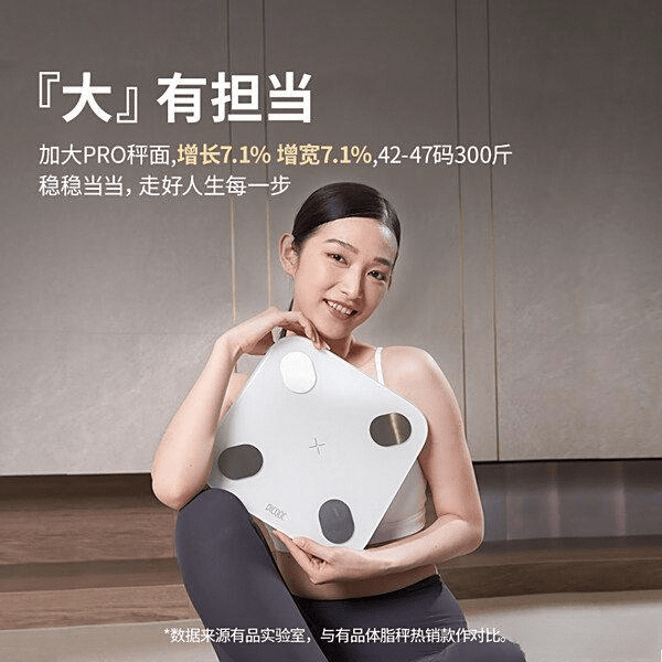 行榜助你精准掌控身体数据美的、PICOOC、云麦等10款秤横评!pg电子娱乐平台2025年体脂称买哪个品牌好?十大品牌体脂称排(图8) 行榜助你精准掌控身体数据美的、PICOOC、云麦等10款秤横评!pg电子娱乐平台2025年体脂称买哪个品牌好?十大品牌体脂称排(图8)